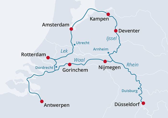 Route "Silvester 2026/2027" mit MS Olympia Route "Silvester 2026/2027" mit MS Olympia