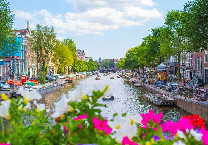 Amsterdam im Frühling