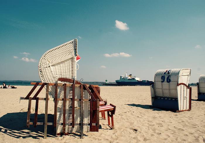 Strand von Travemünde